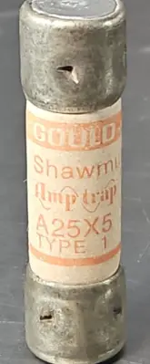 Gould shawmut Goul Fuses Amptrap Type 1. Lot of 4. Loc4E30