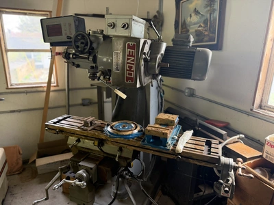 USED 1996 ENCO 100-1598 VERTICAL MILLING MACHINE