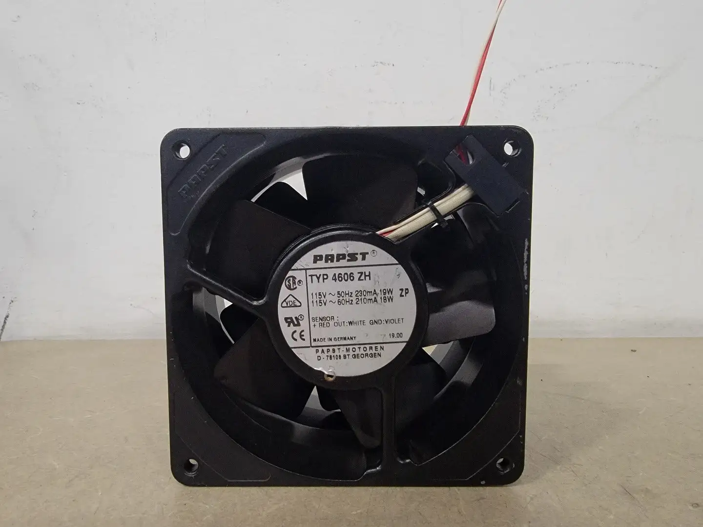 Used EBM PAPST 4606 ZH Parts (Hydraulics and Pneumatics) British Columbia CA | Lenmark #366978