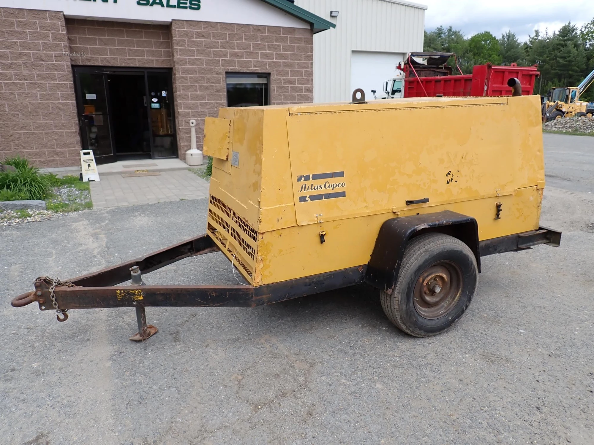 Used 1993 ATLAS COPCO XAS90JD Air Compressors, Portable Massachusetts US | Brookside Equipment Sales #1422196