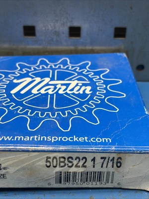 New | in-Stock MARTIN SPROCKET & GEAR INC 50BS22 1 7/16 Motors (misc) Indiana US | J&J Industrial Supply #1333476
