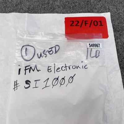 Used Ifm Industrial Supply Draft Sensors California US | Davliegogo LLC #1705793