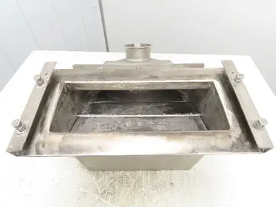 Stainless Steel Metal Detector Down Stream Rejection Gate Valve Louver Flap SS