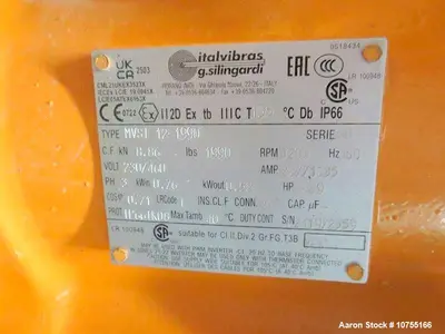 USED SWECO LX60C168