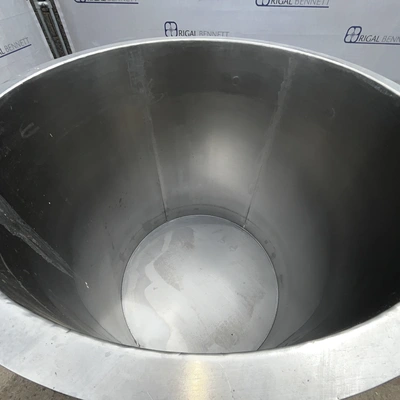 1,000L S/S Open Top Jktd Portable Tank