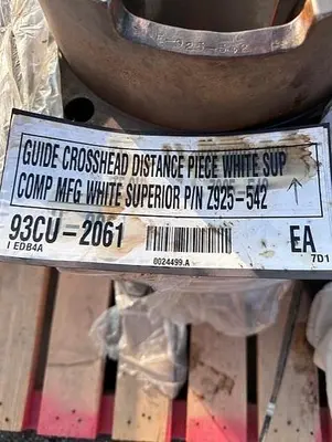 White Superior Crosshead Guide PN Z925-542
