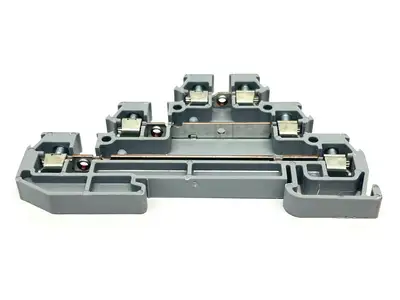 11554212 | Entrelec  Terminal Blocks Grey D2.5/6-D LOT OF 5 - Used