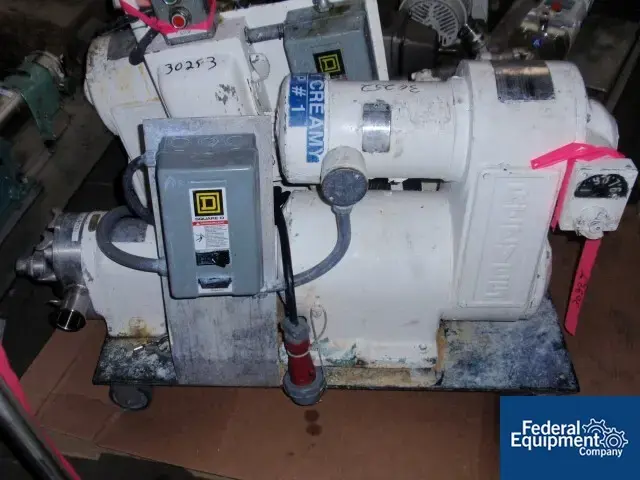 Used Waukesha Cherry-Burrell 1.5" WAUKESHA ROTARY LOBE PUMP, S/S, 2 HP Pumps Ohio US | Federal Equipment Company 6 #125352