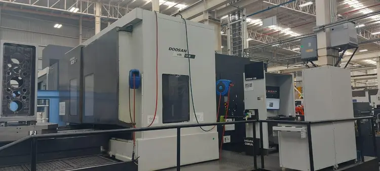 Used 2015 DOOSAN HM1250 Horizontal Machining Centers Michigan US | Tramar Industries #419601