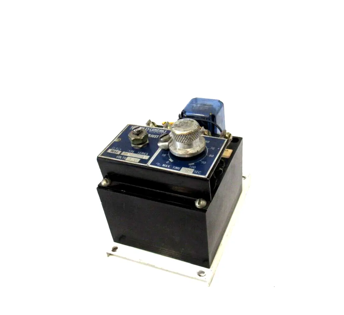 USED SQUARE D 9050-EO-3 TIMING RELAY SER.B 9050EO3
