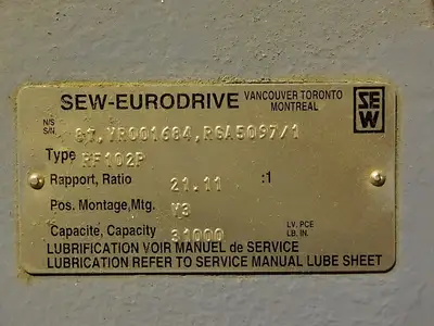 New | in-Stock SEW-EURODRIVE RF102P Gearboxes British Columbia CA | Lenmark #268211