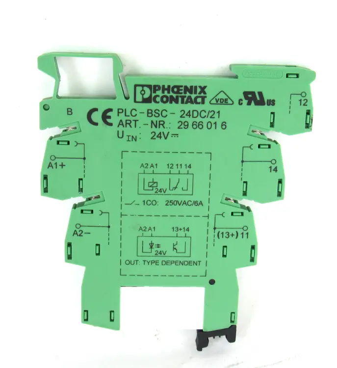 Used PHOENIX CONTACT PLC-BSC-24DC/21 Relays & Switches Kentucky US | Industrial Parts R Us Inc. #356691