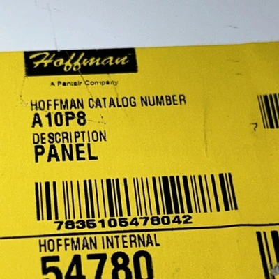 NEW Hoffman A10P8