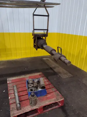 3" DROTT MOBILE HYDRAULIC BUSHING / TRACK PINS PRESS WITH TOOLING: STOCK #19036