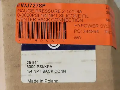 USED NOSHOK WJ7278P