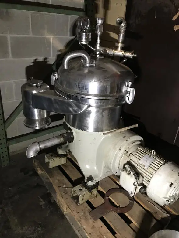 Used Westfalia Model SA 14-01-076 Separator type Disc Centrifuge
