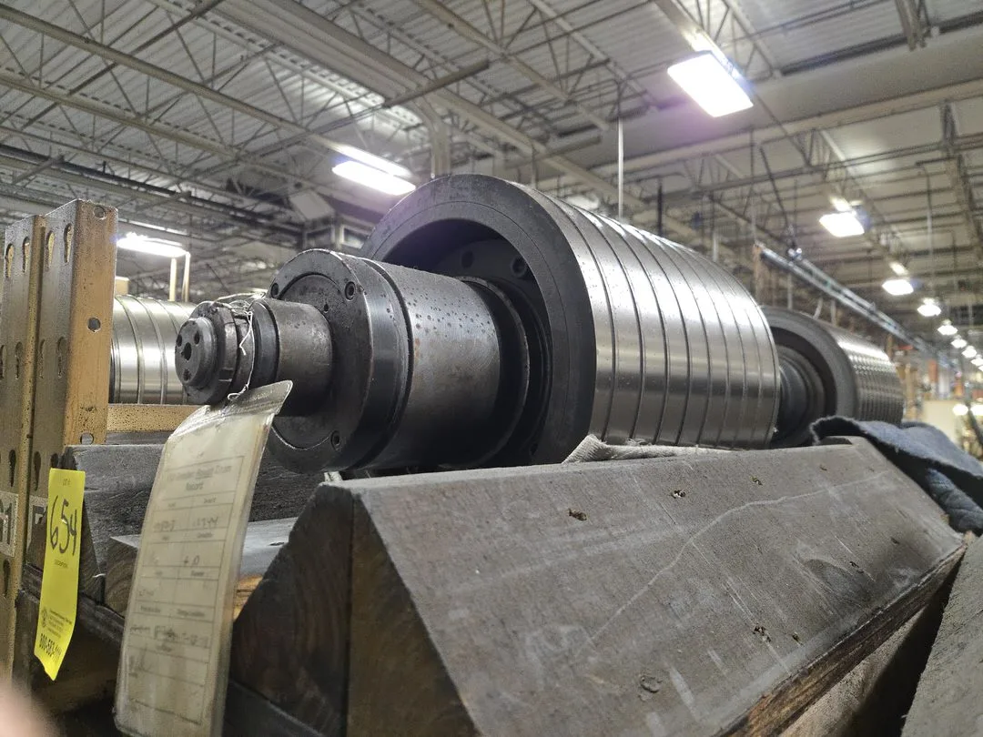 (1) OD Grind Drum Spindle