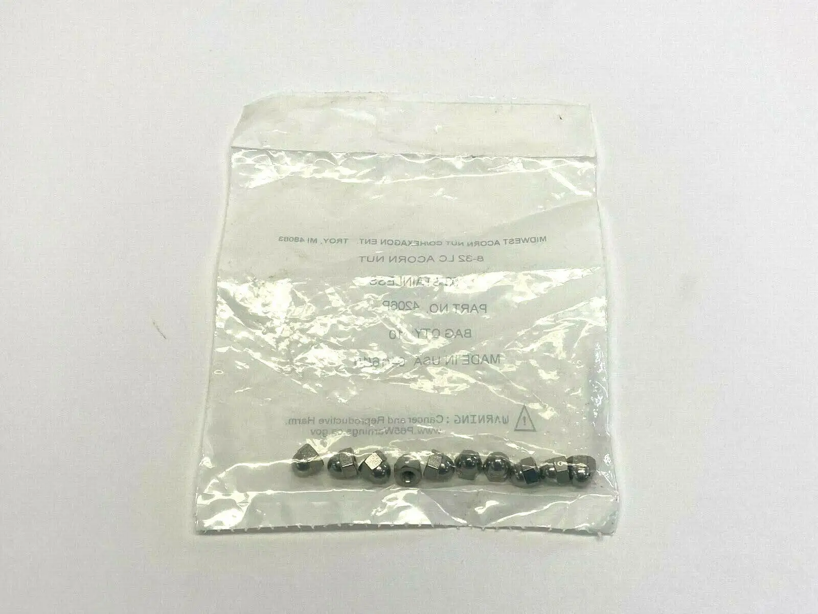 NEW MIDWEST ACORN NUT CO 4206P