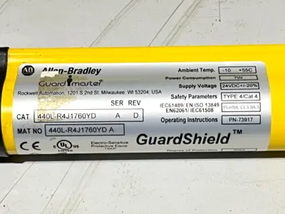 440L-R4J1760YD | Allen Bradley  Ser A Rev D GuardShield Safety Light Curtain - Used