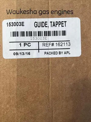 Waukesha Tappet Guide PN 153003E