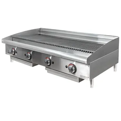 Star 6148RCBF 48" Gas Charbroiler - Adjustable Manual Controls