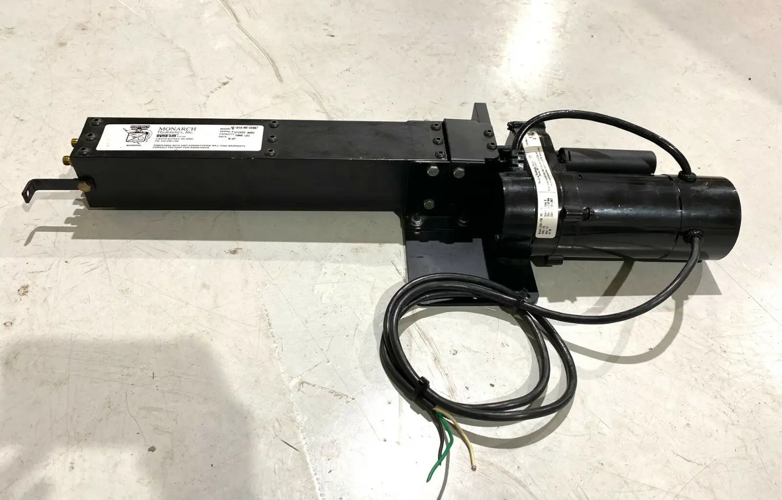 Used Monarch Dyna Lift 4E-A1A-08-XX007 Hydraulic Power Packs Michigan US | Maverick Industrial Sales #1397042