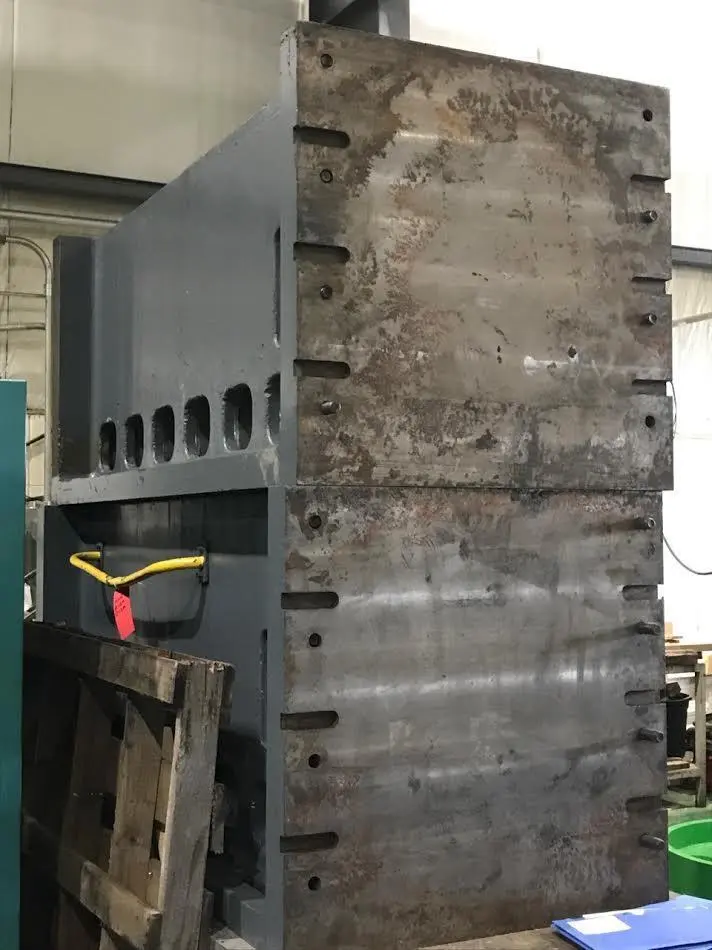 Giddings & Lewis 15 Ft. (180 Inch) x 36 x 36 Angle Plate,