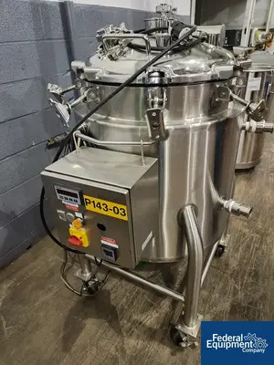 USED BEFCO, Inc. 50 Gal Befco Reactor, S/S, 75/50#