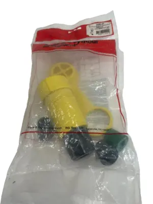 NEW LEGRAND PASS & SEYMOUR 25W-47 LOCKING RUBBER CONNECTOR 15A 125V 25W47