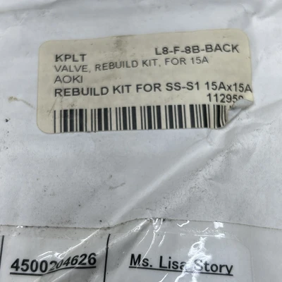 NEW AOKI Valve SS-S1