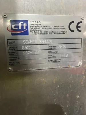 USED 2014 CFT S.P.A. MASTER CAN TRONIC RS 20/4