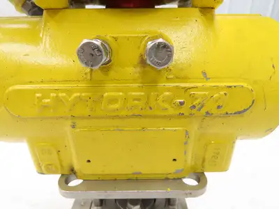 Hytork 71 Pneumatic Air Actuator 1-1/4" Ball Valve Lined