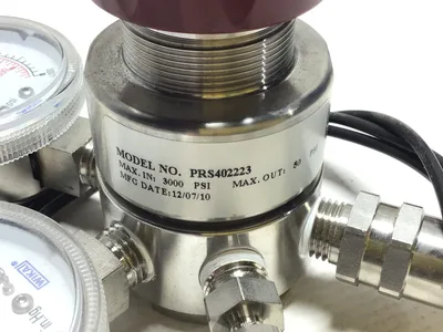 ProStar PRS402223 High Purity Pressure Regulator Max In 3000PSI Max Out 50PSI