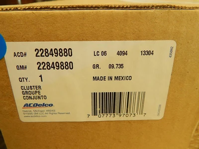 New | in-Stock GENERAL MOTORS _UNKNOWN_ Automotive Parts Texas US | OCO Industrial #1601578