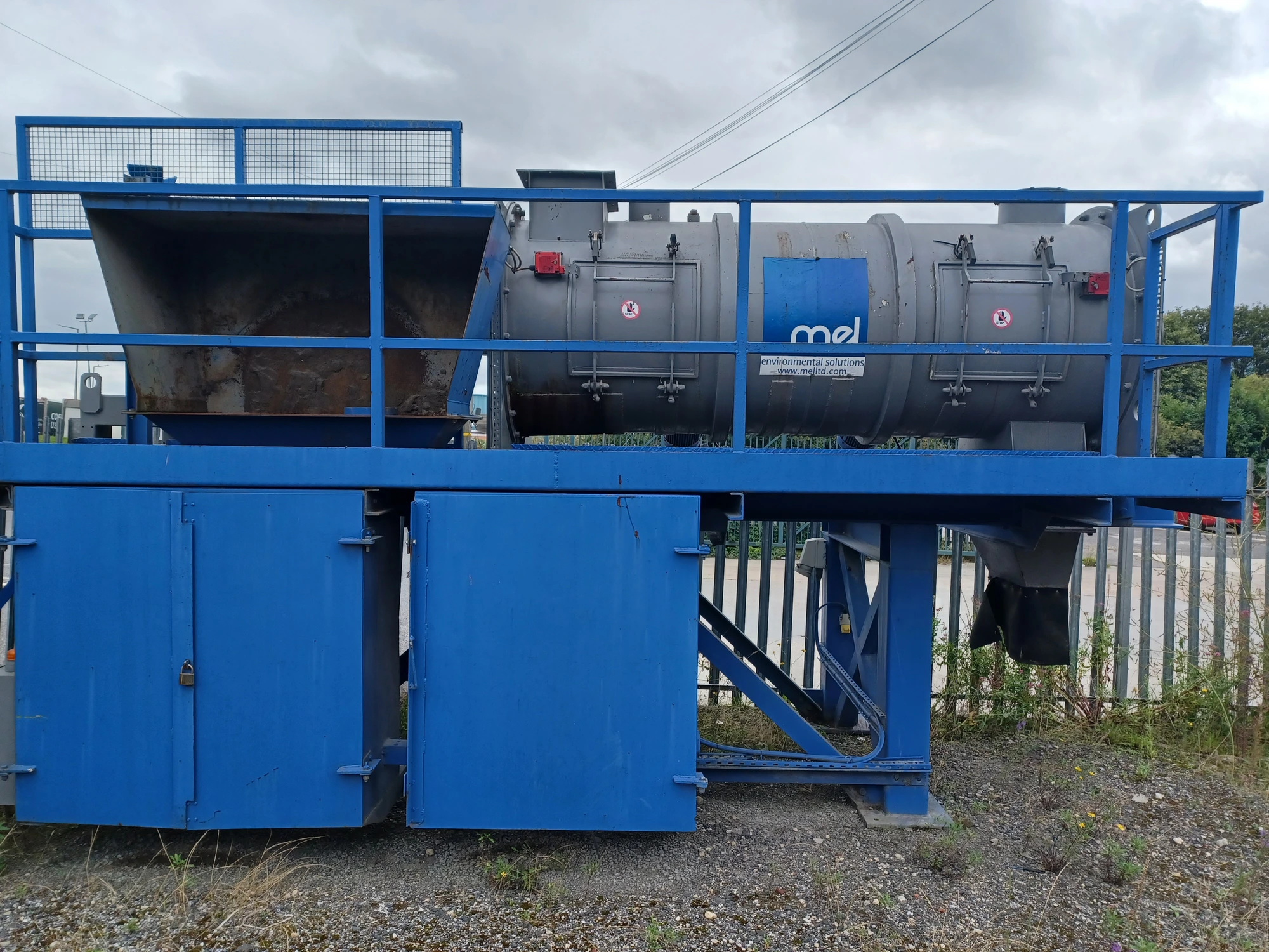 2,100L M/S Wam Continuous Plough Shear Mixer Type WAHVC 3000 LI