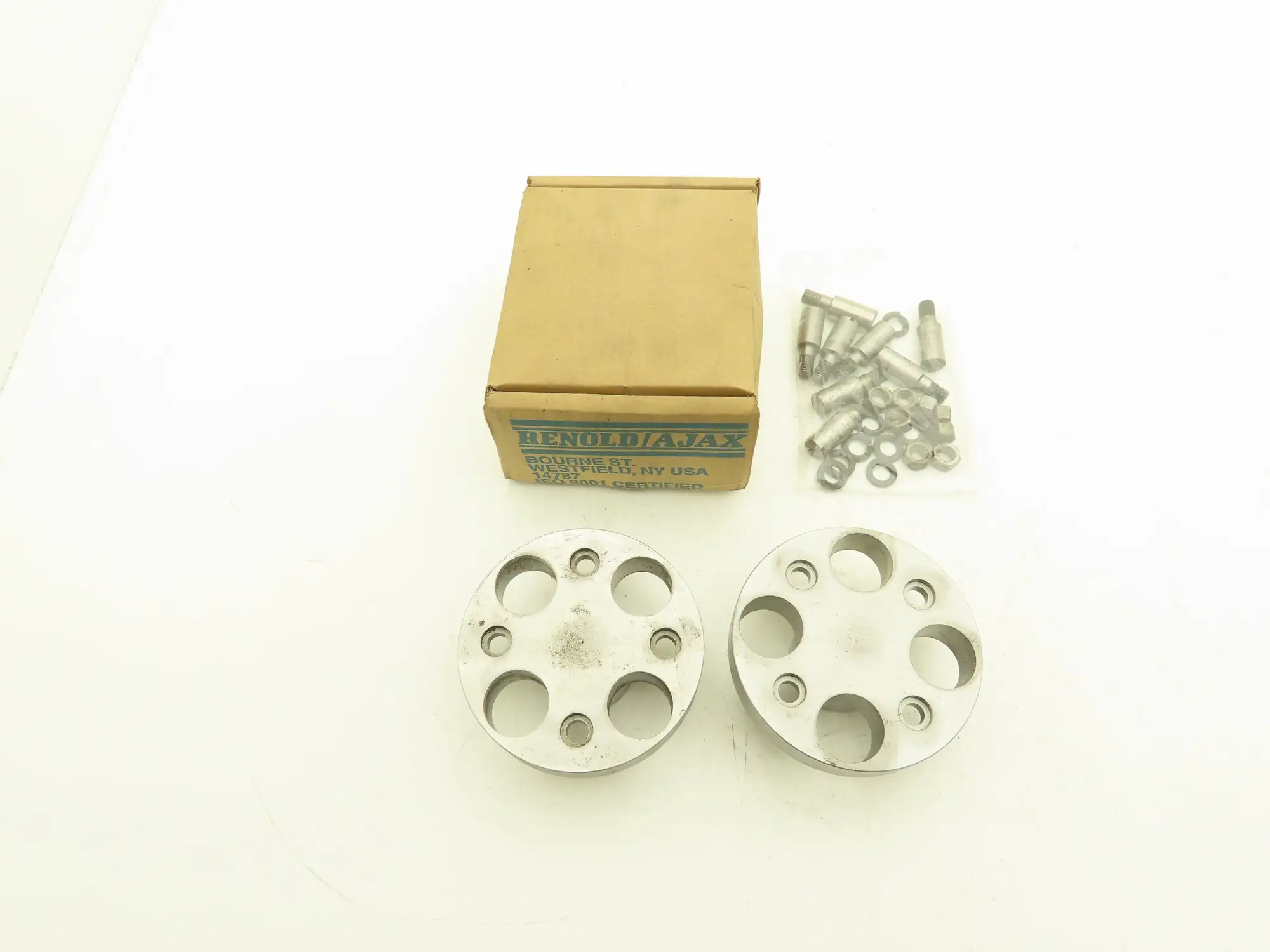 Renold AJAX 1S Pin And Bushing Coupling Blank Set w/Pins 4-3/8" OD