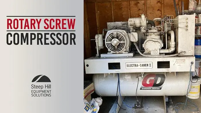 Used 2001 GARDNER DENVER ELECTRA-SAVER II Rotary Screw & Sliding Vane Air Compressors British Columbia CA | Steep Hill Equipment Solutions #762411