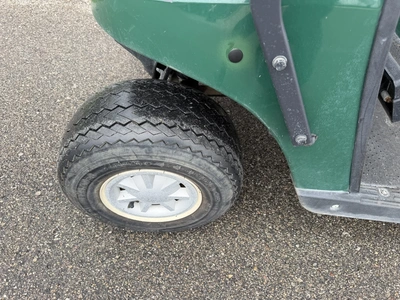 (1) 2015 E-Z-Go golf cart with a Kawasaki gas engine, does not include Club canopy, includes ball wa...