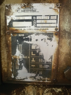 USED 1991 PIESOK NPM 10