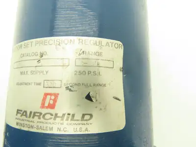 Fairchild 1210R-10163C Motorized Pneumatic Air Regulator 2-150PSI Range 3/8"NPT