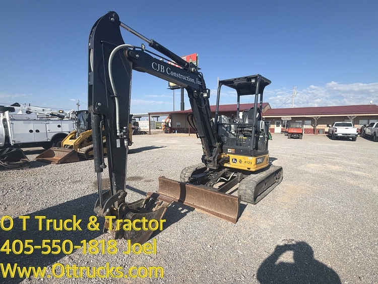 Used 2023 JOHN DEERE 35G Excavators Oklahoma US | OT Truck & Tractor Sales #1383497