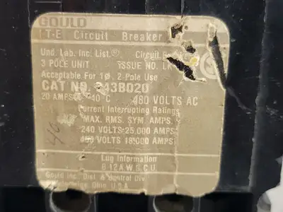 USED ITE E43B020
