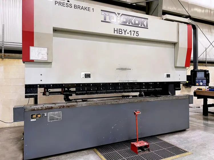 Used 2001 TOYOKOKI HYB 17540 Press Brakes Illinois US | Machine Factory Outlet #1263882