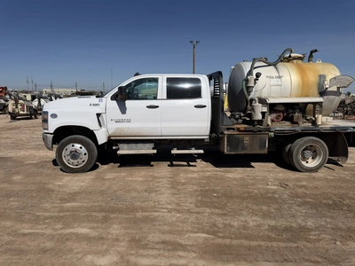 Used 2024 CHEVROLET 6500 HD SILVERADO FLATBED TRUCK Vacuum Truck Texas US | Miedema Asset Management Group #1315700