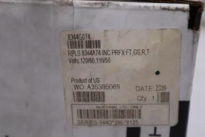ASCO 1/2" 8344G074 120/60 110/50 Solenoid Valve - NEW IN BOX - STOCK GF-92