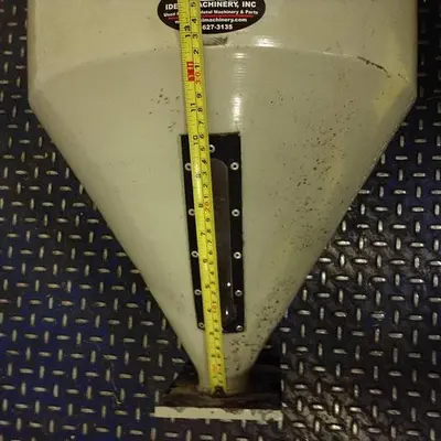 USED METAL FABRICATOR HOPPER989