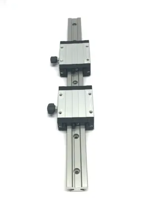 Used igus drylin® T Standard Carriage 2x with Hand Clamp, 16-1/8" Rail Slides Michigan US | Maverick Industrial Sales #1397738