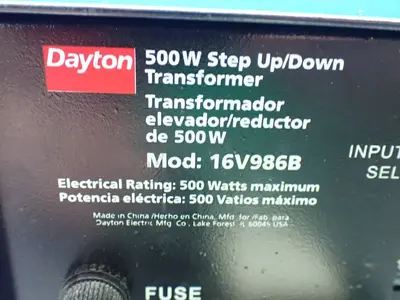 New | in-Stock DAYTON 16V986B Transformers | HGR 24 #736715