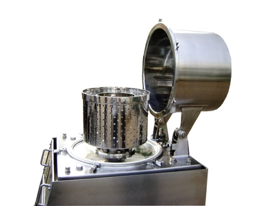 NEW: Joflo 12" x 8" perforate basket centrifuge, 316SS.