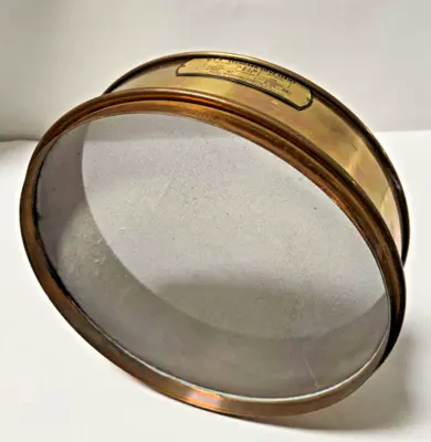 Dual Manufacturing U.S.A Standard Sieve 140 106 Microns 0.0041 in 0.106 mm E-11